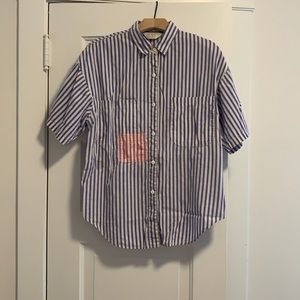 Vintage John Henry Striped Button down